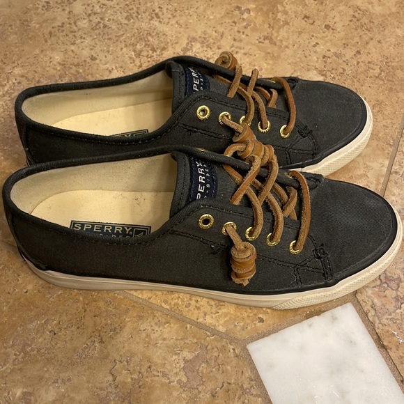Sperry Top Sider Crest Vibe Canvas faded black 5.5 - Picture 2 of 5
